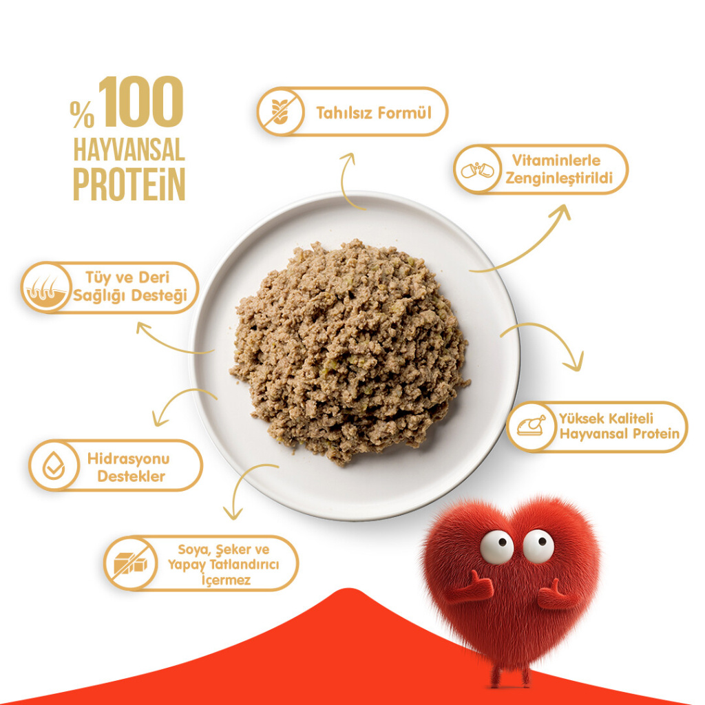 Wanpy Sığır Etli Ezme Köpek Konservesi 375gr