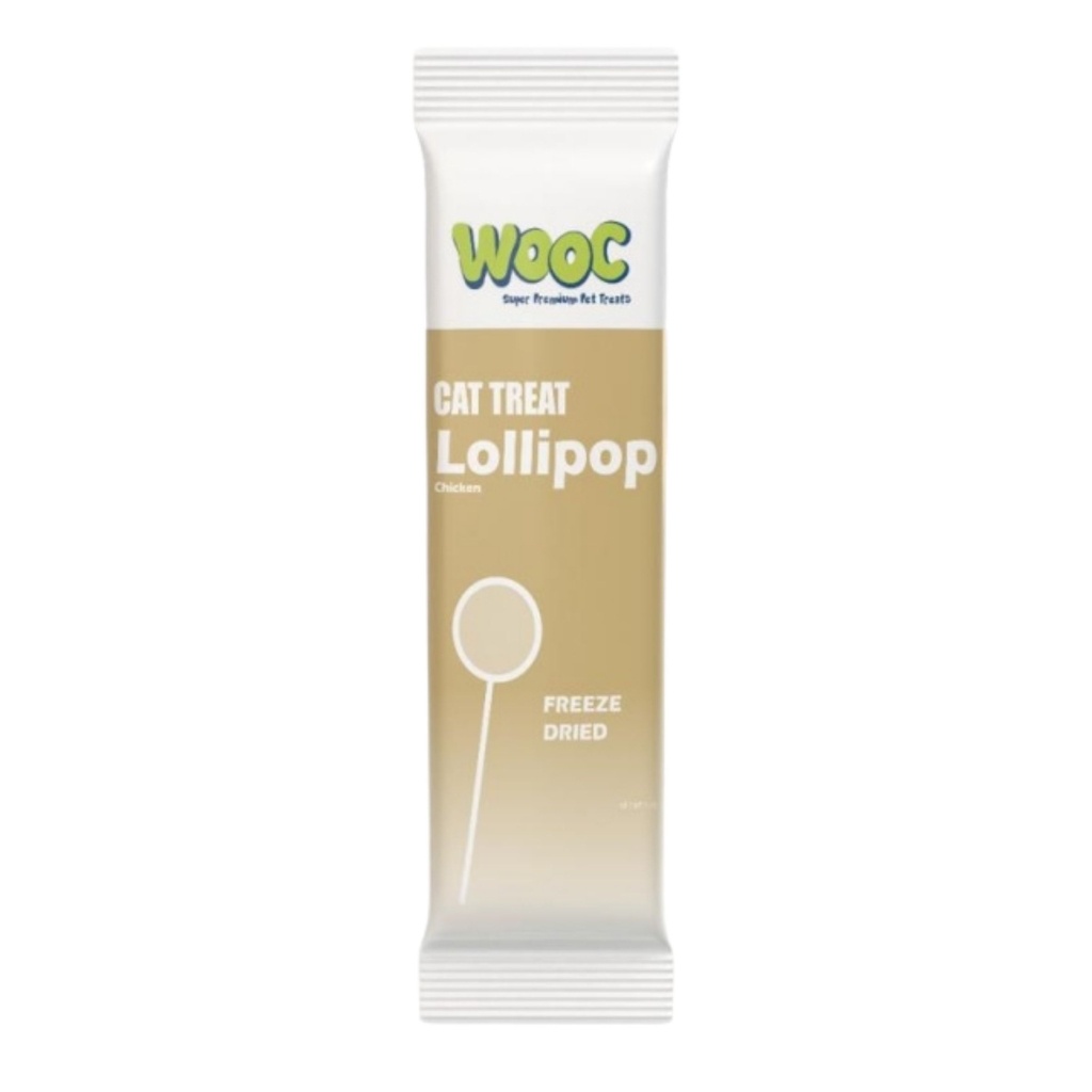 Wooc Lollipop Tavuklu Kedi Ödül Maması 1,4gr