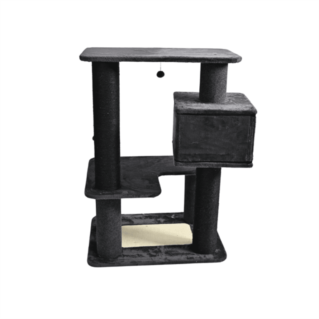 Zampa Tina Tırmalama Tahtalı Kedi Evi 81x61x116cm