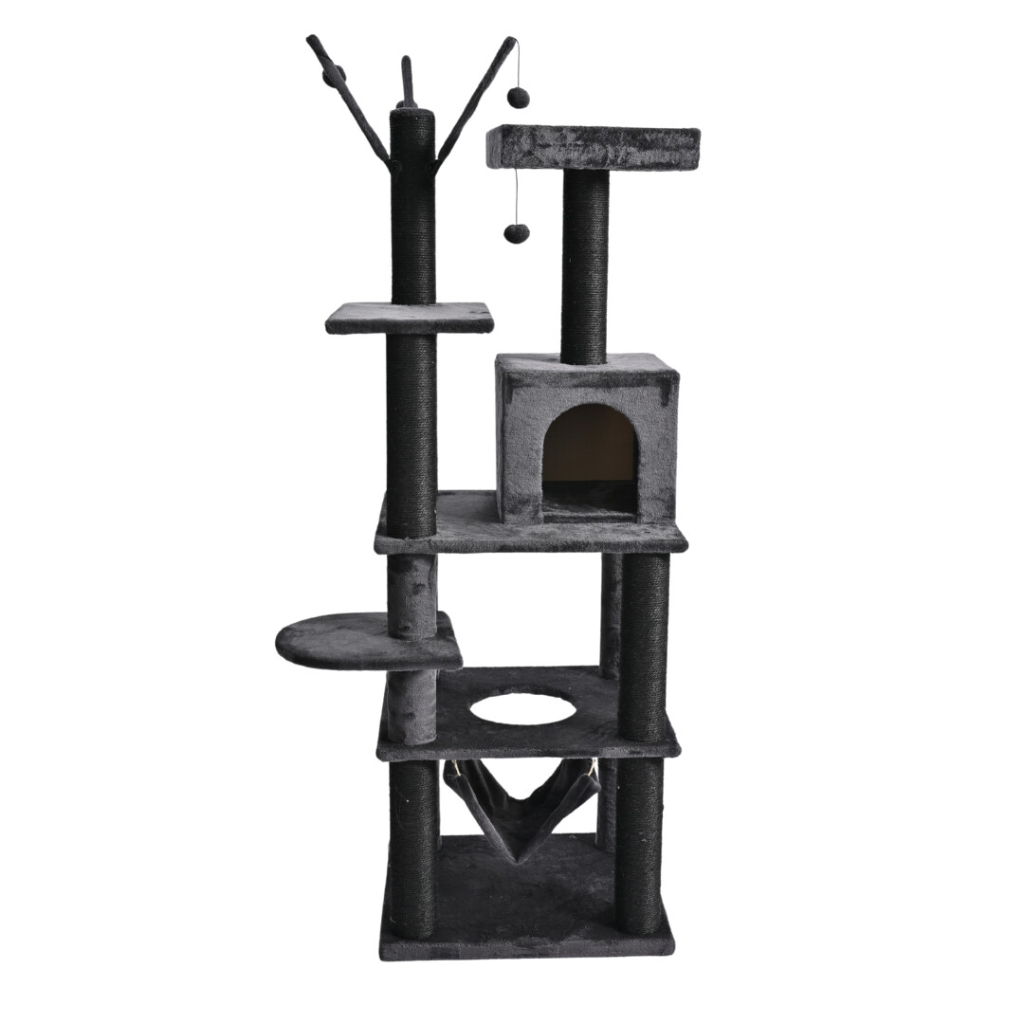 Zampa Mila Kedi Tırmalama Ağacı 59x49x187cm