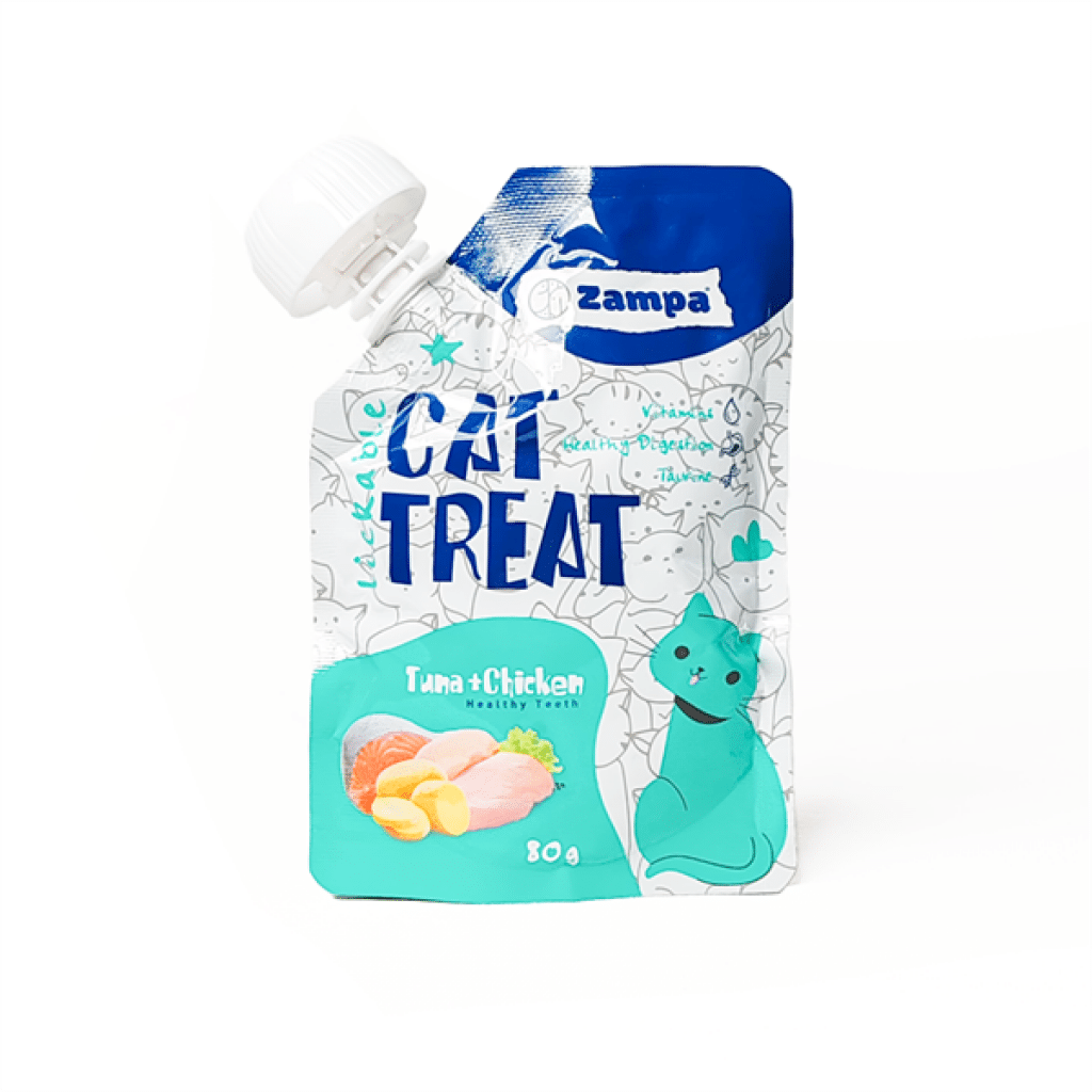 Zampa Ton Balıklı ve Tavuklu Kedi Ödül Pudingi 80gr