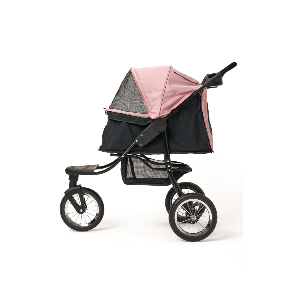 Zampa Ricciardo Kedi ve Köpek Taşıma Arabası 54x104x101cm (Pembe)