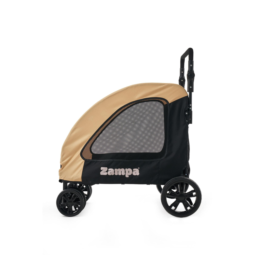 Zampa Sano Kedi ve Köpek Arabası 78x96x105cm (Haki)