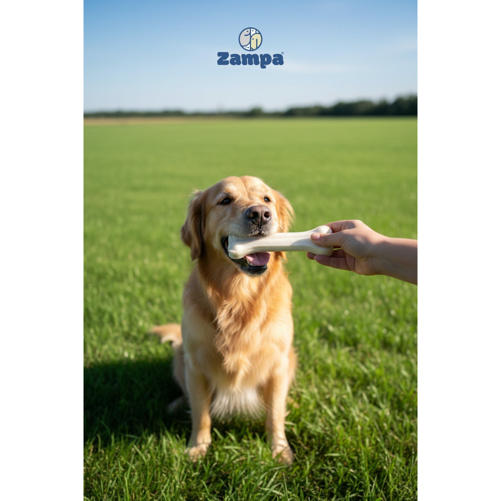 Zampa Naturel Press Kemik Köpek Ödülü (10'lu) 160-170gr