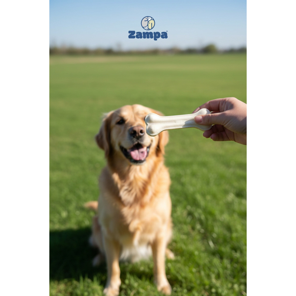 Zampa Naturel Press Kemik Köpek Ödülü (10'lu) 85gr