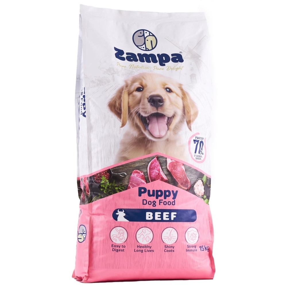 Zampa Biftekli Yavru Köpek Maması 15kg