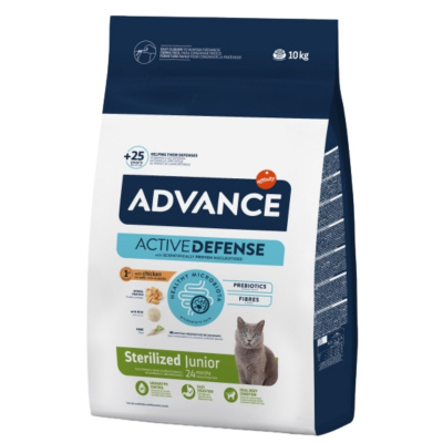 Advance Junior Tavuklu Kısırlaştırılmış Yavru Kedi Maması 10kg