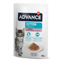 Advance Kitten Sos İçinde Hindili Yavru Kedi Konservesi 85gr