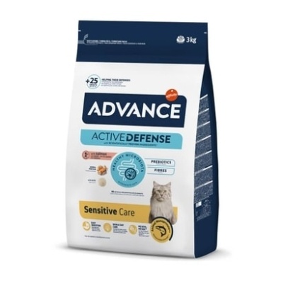 Advance Sensitive Somonlu Yetişkin Kedi Maması 3kg