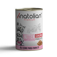 Anatolian Premium Chunk Parça Tavuk Etli Yavru Kedi Konservesi 400gr