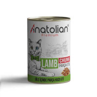 Anatolian Premium Chunk Parça Kuzu Etli Yetişkin Kedi Konservesi 400gr