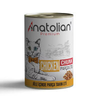 Anatolian Premium Chunk Parça Tavuk Etli Yetişkin Kedi Konservesi 400gr