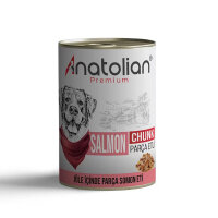 Anatolian Premium Chunk Parça Somonlu Yetişkin Köpek Konservesi 400gr