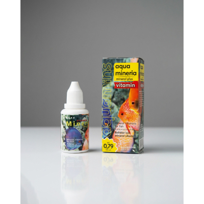 Aquamins Aqua Mineria Mineral Plus Vitamin Akvaryum Mineral ve Vitamin Takviyesi 30ml
