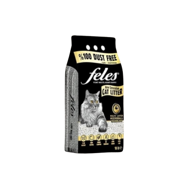 Bastet Feles Premium Doğal Bentonit Kedi Kumu 10lt