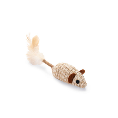 Beeztees Kediotlu Fare ve Tüylü Matatabi Çubuğu Kedi Oyuncağı 12cm