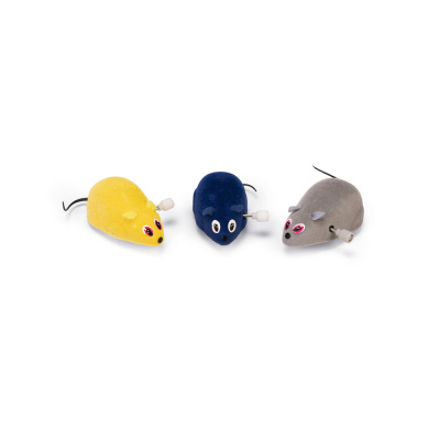 Beeztees Kurmalı Fare Kedi Oyuncağı 6,5x5x3cm