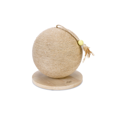 Beeztees Dbl Balty Kedi Tırmalama Tahtası ve Oyuncağı 30x30x31,5cm