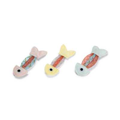 Beeztees Kitten Esnek Balık Yavru Kedi Oyuncağı 3,5x8,5cm (3 Adet)