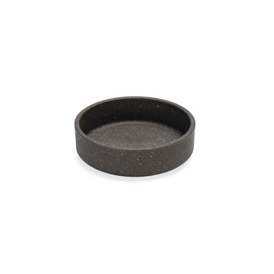 Beeztees Dbl Bambu Kedi Mama ve Su Kabı 12x12x3cm 250ml (Antrasit)