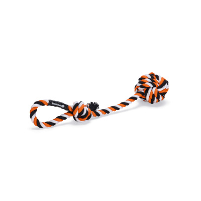 Beeztees Cord Diş İpinden Top ve Tutamaçlı Köpek Oyuncağı 40x7x7cm