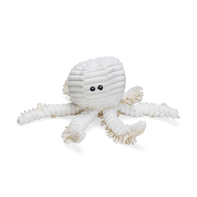 Beeztees Okki Peluş Ahtapot Köpek Oyuncağı 26x13x13cm (Beyaz)