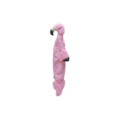 Beeztees Peluş Flamingo Yavru Köpek Oyuncağı 72x27x5cm (Pembe)