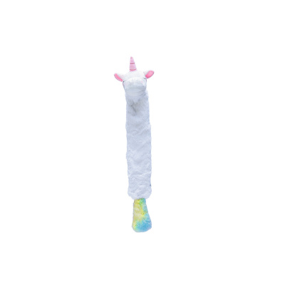 Beeztees Peluş Unicorn Yavru Köpek Oyuncağı 74x14x15cm (Beyaz)