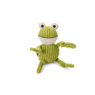 Beeztees Froggi Kadife Kurbağa Köpek Oyuncağı 30x11x8,5cm (Yeşil)