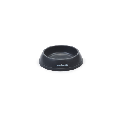 Beeztees Kedi Plastik Mama ve Su Kabı 14,5cm 200 ml (Antrasit)