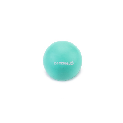 Beeztees Rubber Kauçuk Dolu Top Köpek Oyuncağı 6,5cm (Turkuaz)