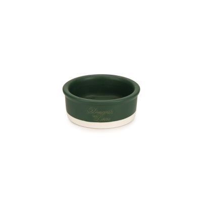 Beeztees Dbl Kedi ve Köpekler için Seramik Mama ve Su Kabı 12x12x4cm 300ml (Mat Yeşil)