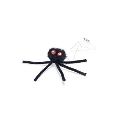 Beeztees Elastik İpli Örümcek Kedi Oyuncağı 17x7x2cm