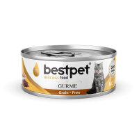 BestPet Gurme Jöle İçinde Ciğerli Tahılsız Yetişkin Kedi Konservesi 85gr