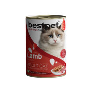 BestPet Kuzu Etli Yetişkin Kedi Konservesi 400gr