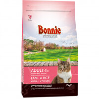 Bonnie Kuzulu ve Pirinçli Yetişkin Kedi Maması 1,5kg