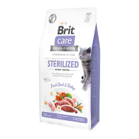 Brit Care Hypo-Allergenic Kilo Kontrolü için Ördekli Tahılsız Kısırlaştırılmış Kedi Maması 7kg