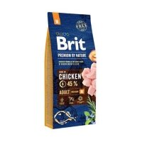 Brit Premium Nature Tavuklu Orta Irk Yetişkin Köpek Maması 15kg