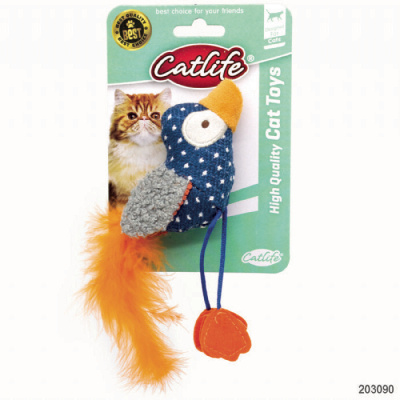 Catlife Sevimli Kuş Kedi Oyuncağı 11cm