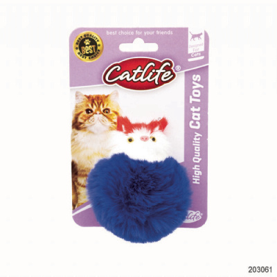 Catlife Pofuduk Kedi Oyuncağı 8cm (Karışık Renkli)