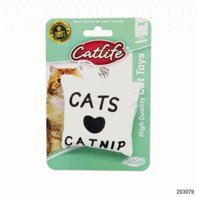 Catlife Zilli Catnipli Yastık Kedi Oyuncağı 8cm