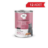 Chef's Choice Sığır Etli Yetişkin Kedi Konservesi 400gr (12 Adet)