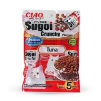 CIAO Sugoi Crunchy Ton Balıklı Bağışıklık Sistemi Destekleyici Prebiyotik Kedi Maması 22gr (5'li)