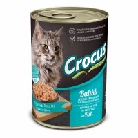 Crocus Sos İçinde Ton Balıklı Yetişkin Kedi Konservesi 400gr