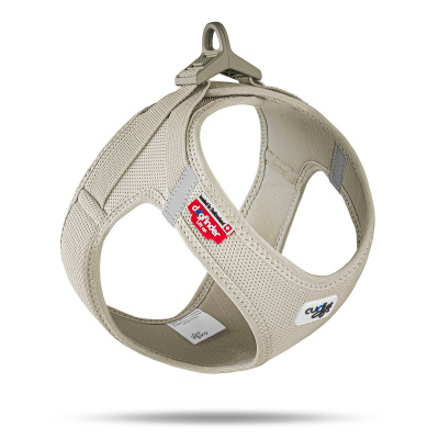 Curli Vest Harness Curli Clasp Göğüs Tasması 38,3x43,3cm (Ten Rengi) [S]
