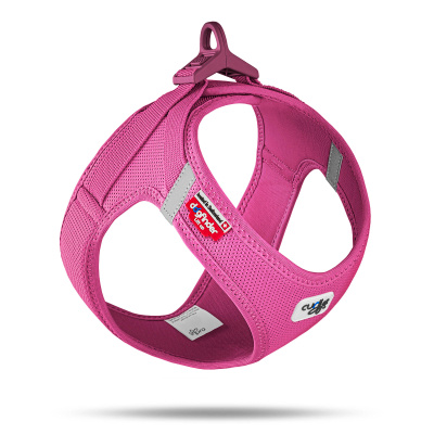 Curli Vest Harness Köpek Göğüs Tasması 43,4x49cm (Fuşya) [M]