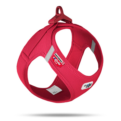 Curli Vest Harness Köpek Göğüs Tasması 43,4x49cm (Kırmızı) [M]