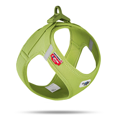 Curli Vest Harness Curli Clasp Göğüs Tasması 26,7x30,1cm (Yeşil) [L]