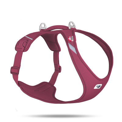 Curli Belka Harness Air-Mesh Köpek Göğüs Tasması 62,8x70,1cm (Mor) [2XL]