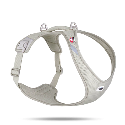 Curli Belka Harness Air-Mesh Köpek Göğüs Tasması 55,5x62,7cm (Gri) [XL]
